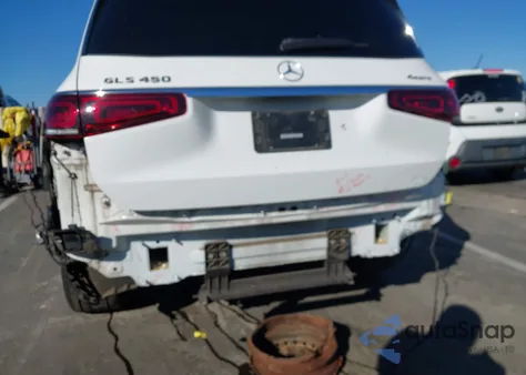 2020 Mercedes-Benz Gls 450 4Matic из США, поврежденный, VIN 4JGFF5KE4LA199370